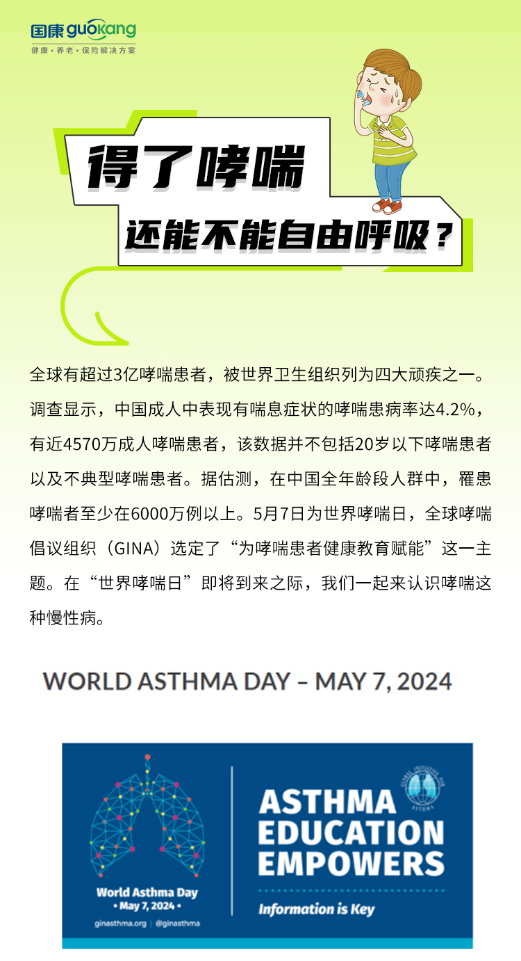 得了哮喘还能不能自由呼吸